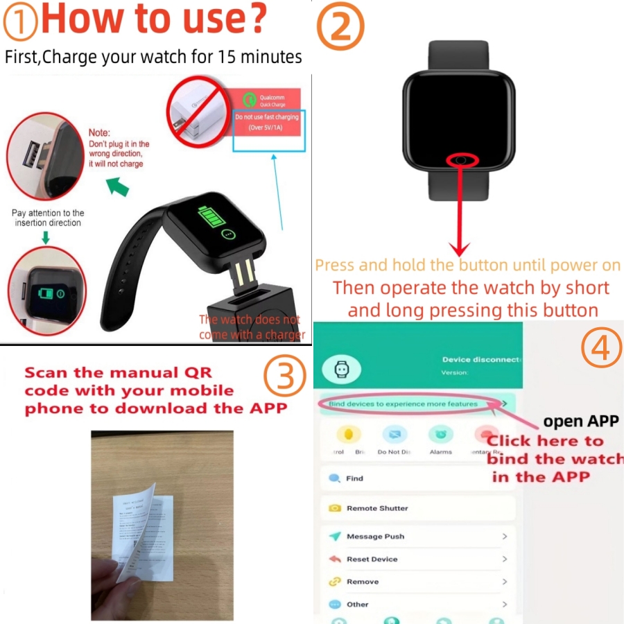Men Smart Watches Color Screen - đánh giá và giá Health Wellness Bracelet