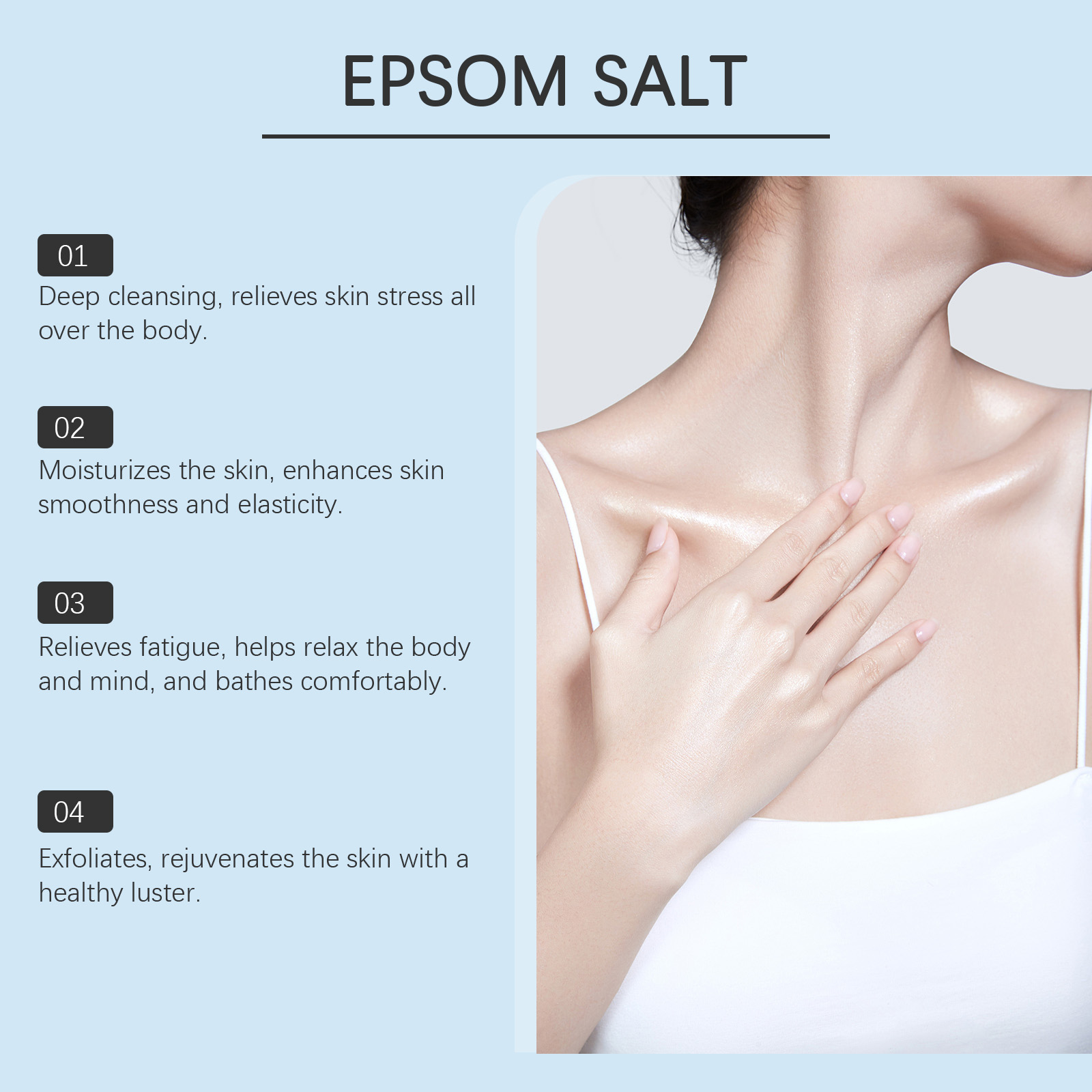 Epsom Salt Magnesium Sulfate M - đánh giá và giá Bath Salts Magnesium