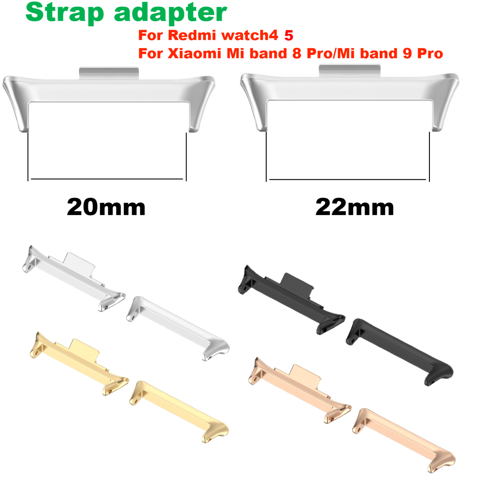 1 Pair Adapter for Redmi Watch - đánh giá và giá Health Wellness Bracelet