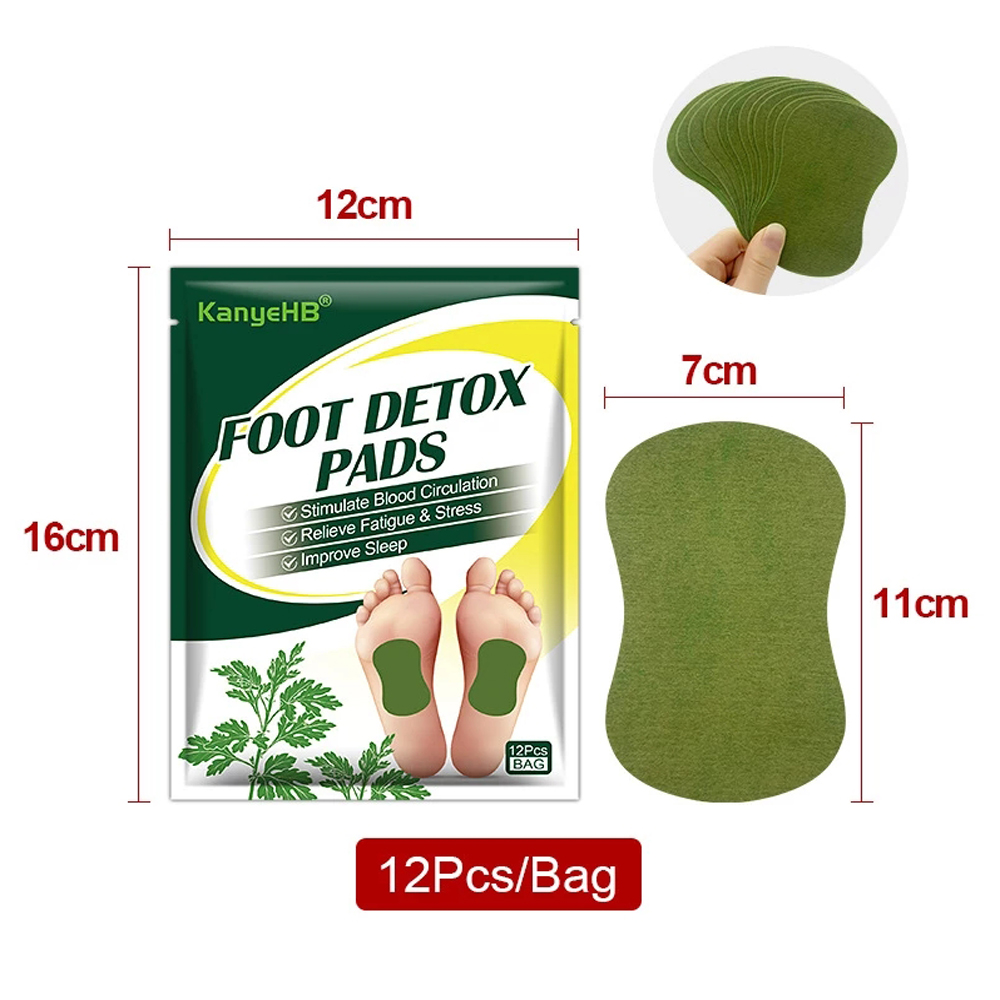 12-60PCS Detox Foot Patches Fe - đánh giá và giá Detox Foot Patch
