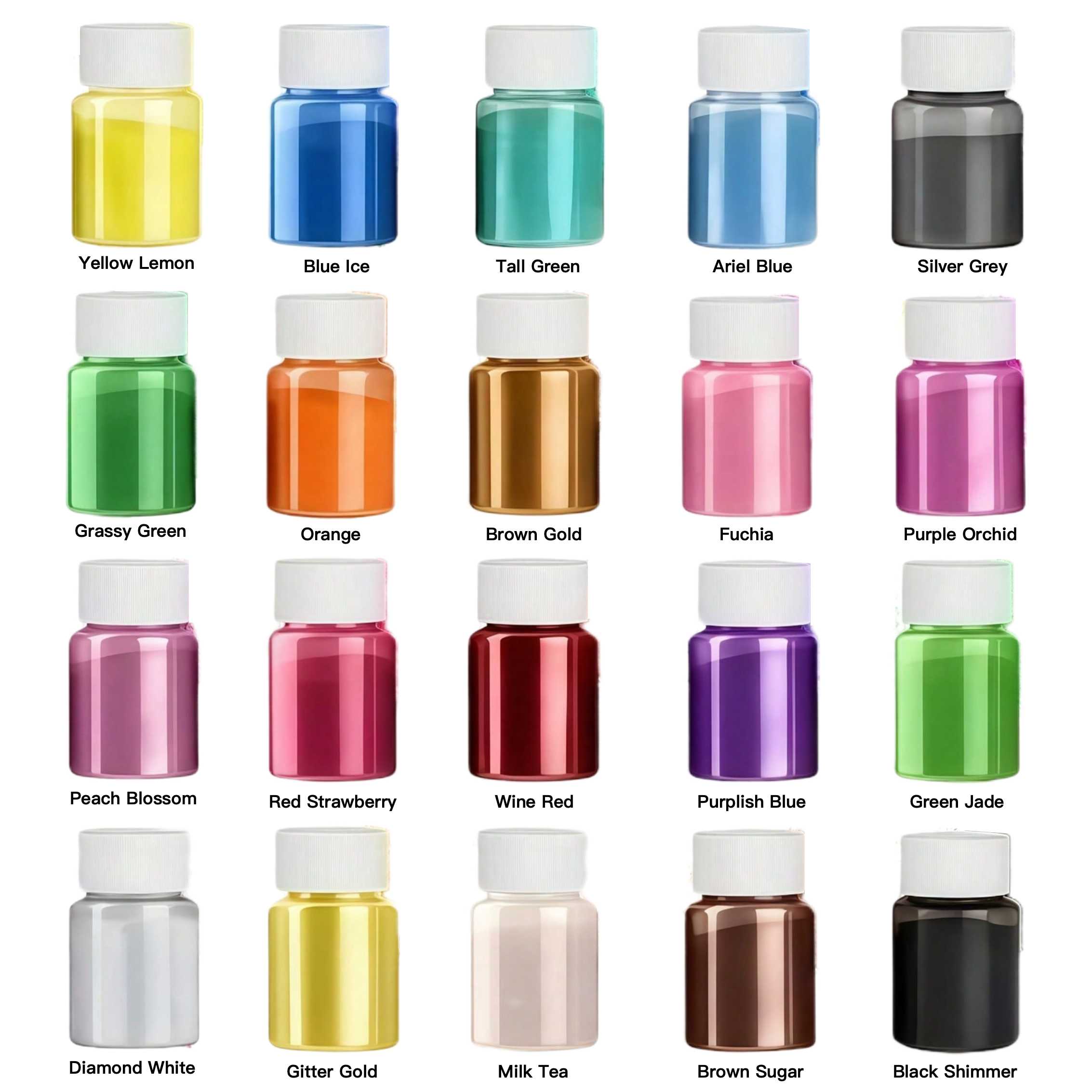 20 Colors 20ml Pack Epoxy Resi - đánh giá và giá Bath Salts Magnesium
